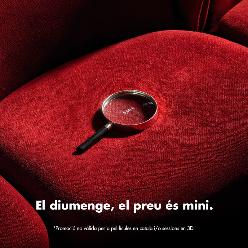 Els diumenges, preu mini!